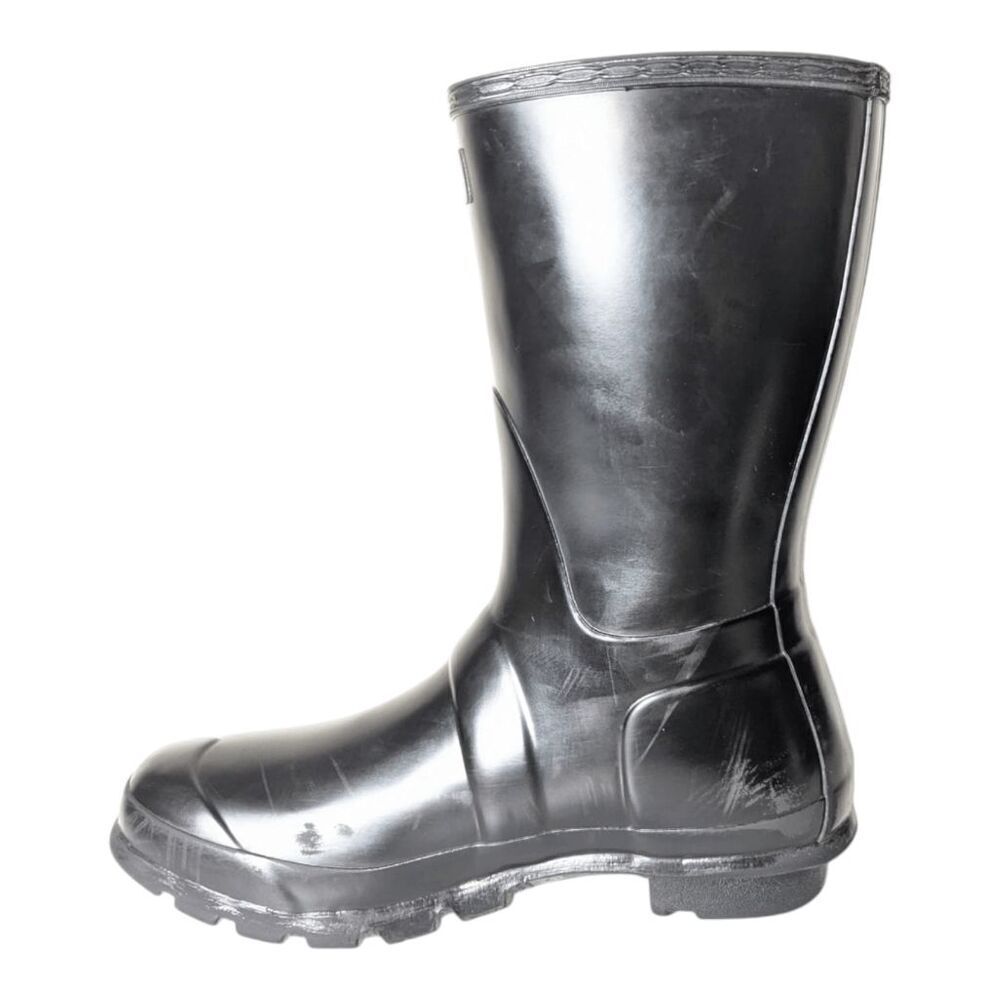 Hunter Original Short Gloss Rain Boot Size 8 - image 7